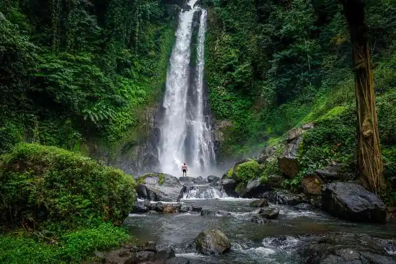 GitGit Waterfall – Twin Falls In North Bali
